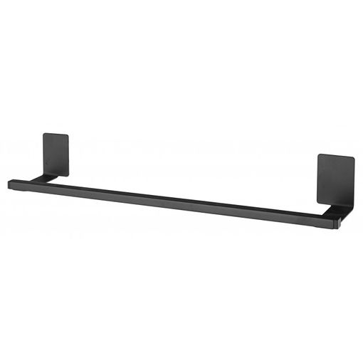 Toallero adhesivo negro de 38 cm - Comprar AQUÍ