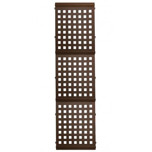 Remate De Valla Cuadros 52,5cm Ancho X 194cm Alto Marrón Forja