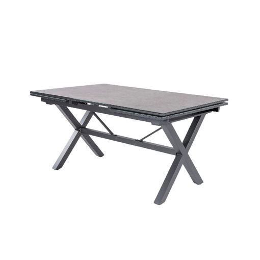 Mesa de Aluminio para exterior plegable 120 cm Antracita