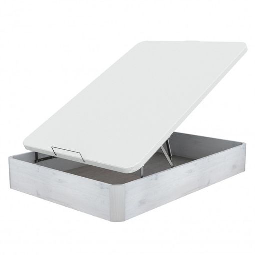 Canape Abatible Madera 105x190 Artico Tapa Tapizada 3d Colchum