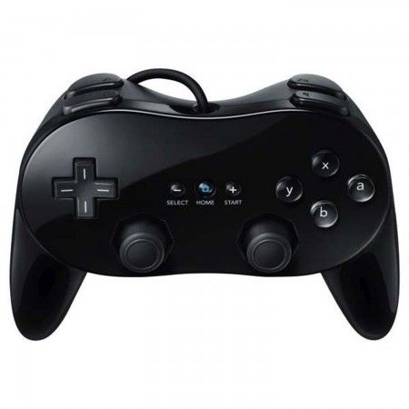 Mando Clásico Pro Para Wii Con Cable Negro Compatible con Ofertas en  Carrefour