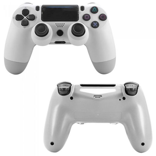 Mando Compatible Inalambrico Bluetooth Dualshock Vibración Blanco Para Ps4  Playstation 4 con Ofertas en Carrefour