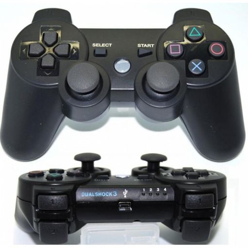 Mando Compatible Inalambrico Bluetooth Dualshock Vibración Negro Para Ps4  Playstation 4 con Ofertas en Carrefour