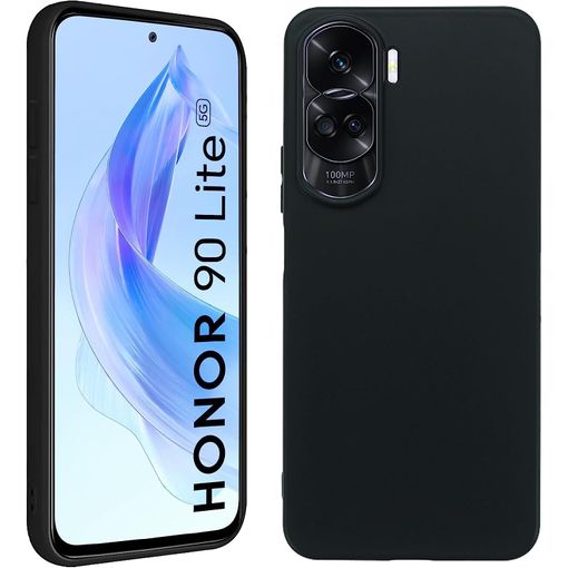 Funda Honor 90 Lite - carcasa etuo Soft Flex para móvil - negro 