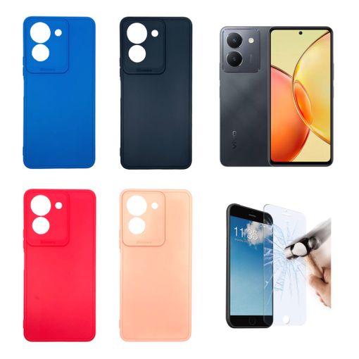 Funda Carcasa Vivo Y36 (4g) (5g) Gel Tpu Silicona Colores con