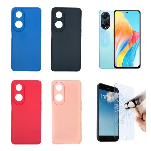 Funda Oppo A98 / F23 (5g) Gel Silicona Doble 360º Transparente con Ofertas  en Carrefour