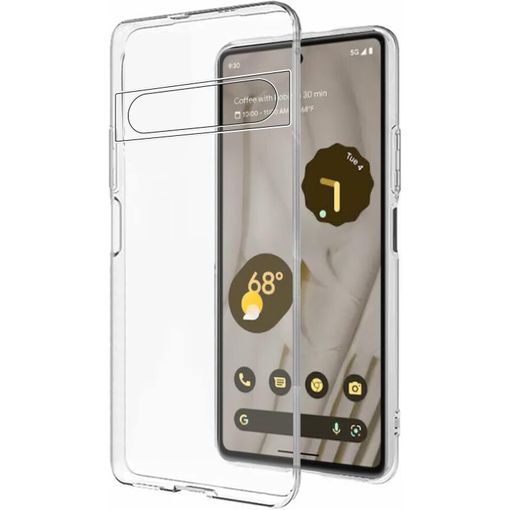 Google Pixel 7a 5G Funda Gel Tpu Silicona transparente dibujo