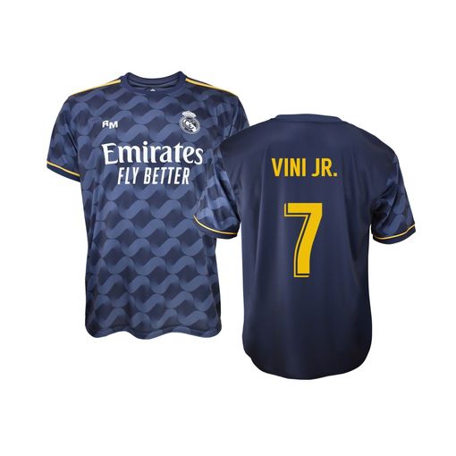 Camiseta Vini Jr. Real Madrid Producto Oficial Licenciado 2ª Equipación  23-24 con Ofertas en Carrefour