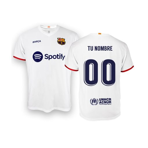 Camiseta Personalizable Fc Barcelona Producto Licenciado 2ª Equipación  23-24 con Ofertas en Carrefour