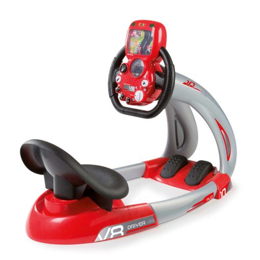 Simulador De Conducción Pilot V8 Rojo Y Negro 370206 Smoby con Ofertas en  Carrefour