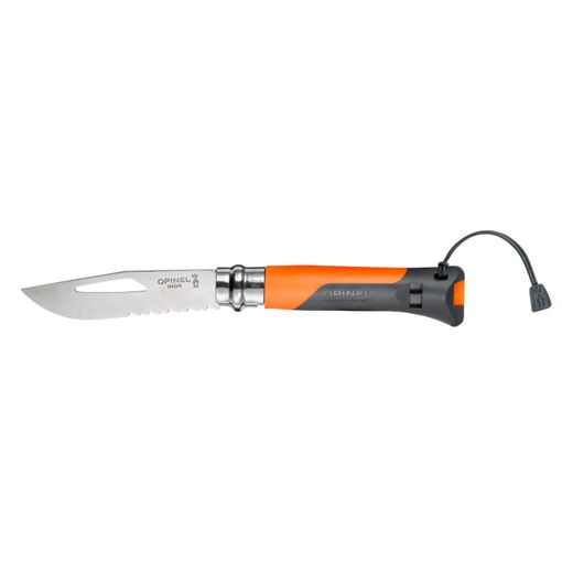 Navaja Deportiva Opinel Nº08 Color Naranja, Resistente A Todo, Mango De Dos  Materiales, Hoja De 8,5 Cm De Acero Inoxidable, 001577 con Ofertas en  Carrefour