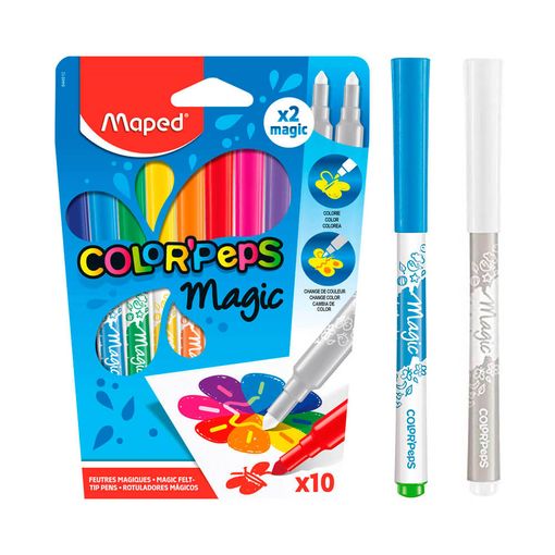 Rotuladores Mágicos 9 Colores + 1 Rotulador De Cambio De Color con Ofertas  en Carrefour