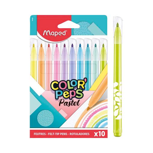 Rotuladores Maped Pastel 10 Unidades con Ofertas en Carrefour