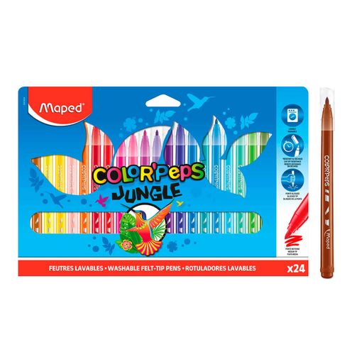 MARCADORES MAPED PASTEL ROTULADORES 10U