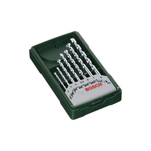 Bosch Home And Garden 2607019581 Bosch Mini X-line-set De 7 Brocas Para  Piedra (ø 3/4/5/5,5/6/7/8 Mm), Piezas con Ofertas en Carrefour