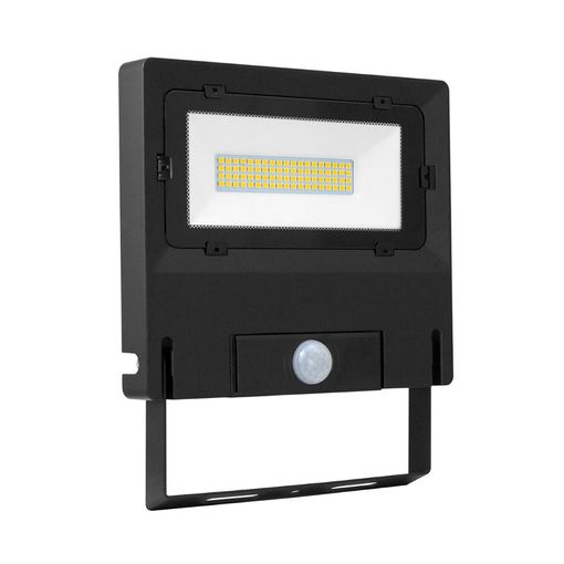Foco Led De Exterior Michelle 50w 3000k Negro - Aric