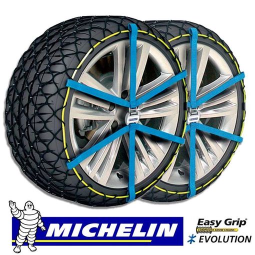 Evolution - Juego De 2 De Nieve Michelin Easy Grip Homologación Uni 11313:2010. Ofertas en Carrefour | Ofertas Carrefour Online