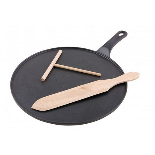 Sarten Crepes Crepera Hierro Rastrillo 27cm Le Creuset