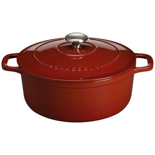 Chasseur Cacerola Redonda De Hierro Fundido 28cm Naranja - Puc472875 con  Ofertas en Carrefour