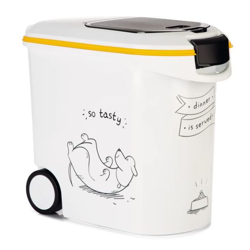 Curver Contenedor de comida para perros con ruedas 54 L