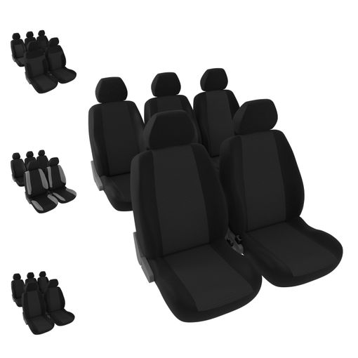 Dbs Fundas De Asientos - Coche/automóvil - 5 Asientos Separados - Negro - Delanteros /traseros - Universales - Antideslizantes - Lavables con en Carrefour | Ofertas Carrefour Online