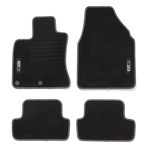 Alfombrillas Para Coche - A Medida Para Renault Laguna 3 (10/2007 Hasta  10/2015) - 4 Uds. - Modelo One con Ofertas en Carrefour