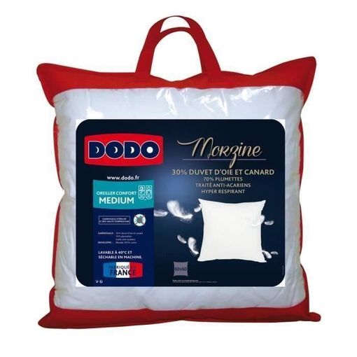 Almohadas 2 Uds Relleno Plumón/plumas 80x80 Cm Blanco Vidaxl con Ofertas en  Carrefour