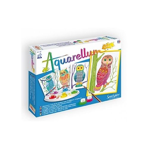 Aquarellum Junior Hiboux