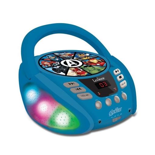 Lexibook Minnie Reproductor CD Bluetooth/USB con Luces