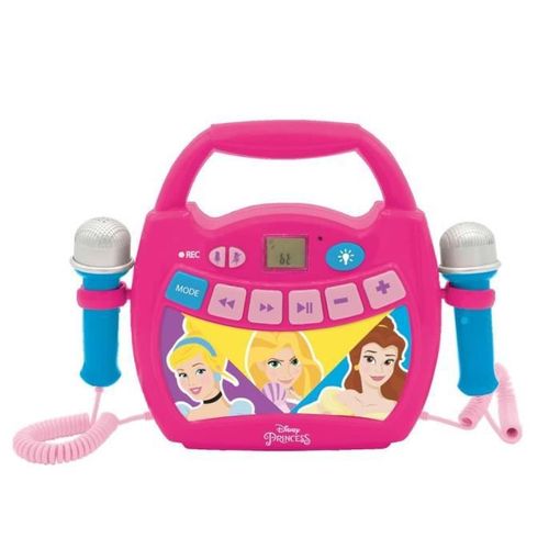 Lexibook Princesas de Disney Reproductor CD Bluetooth/USB con Luces