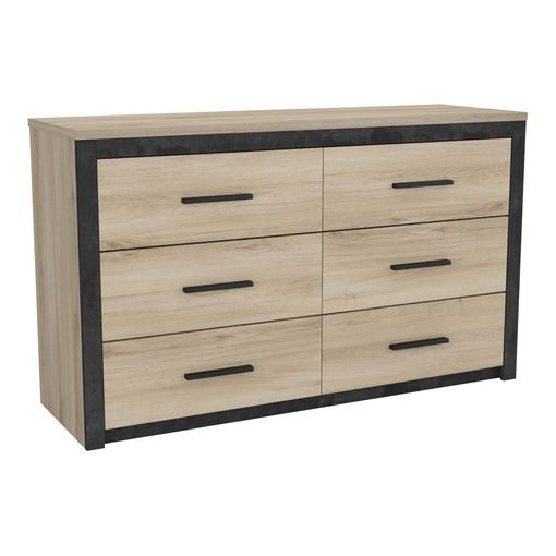 Cómoda Para Salón O Pasillo - 66 X 40 X 30 Cm - Armario Con 4 Cajones -  Cajonera - Organizador De Oficina - Diseño Industrial - Sideboard - Mueble  Auxiliar - Multicolor [en.casa]® con Ofertas en Carrefour