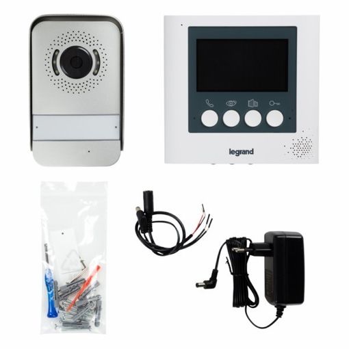 KIT Videoportero Legrand 369220 2Hilos con monitor espejo 7