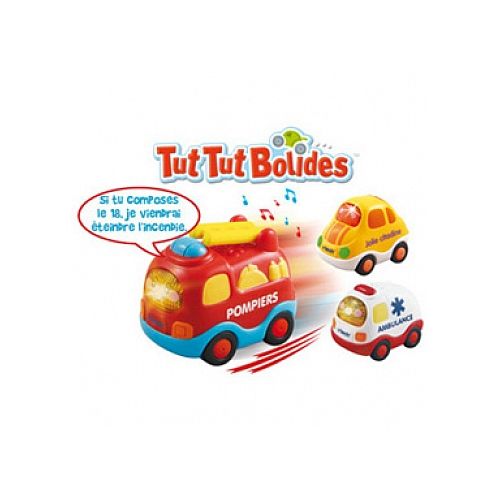 Tut Tut Bolides Coffret Trio Pompiers con Ofertas en Carrefour