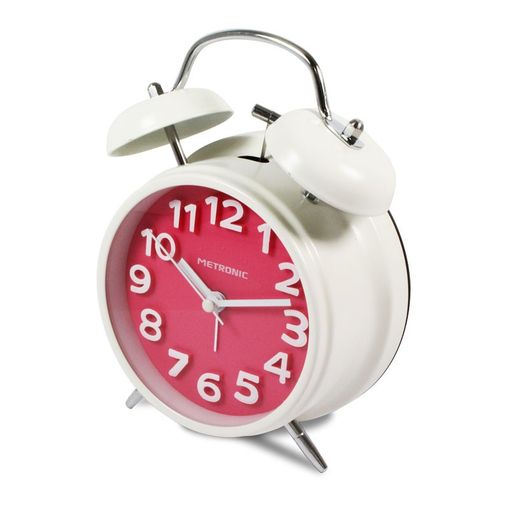 Despertador Vintage Con Alarma Metronic 477332 con Ofertas en Carrefour