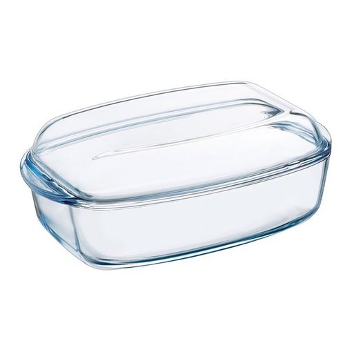 ▷ Chollo Fuente rectangular de cristal Pyrex Optimum para horno