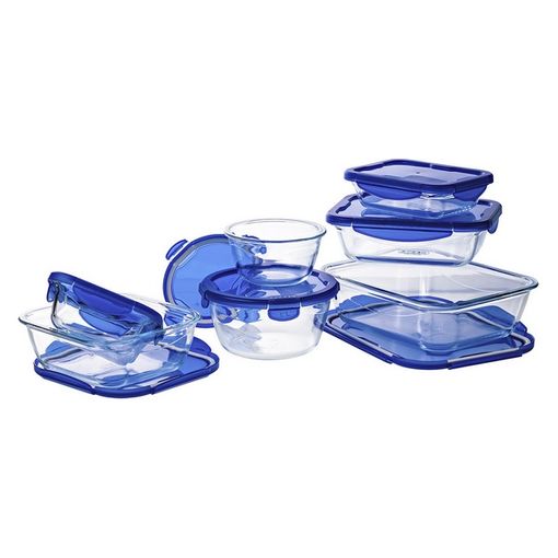 Fiambrera Hermetica Rectangular Borosilicato San Ignacio Vitoria 1500ml  Verde con Ofertas en Carrefour