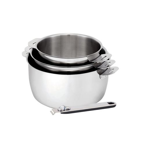 Série De 4 Casseroles Inox 14/16/18/20cm - 12566964 - Casserole