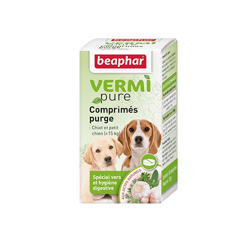 Beaphar Antiparasitario Interno Natural Para Perros Pequeños, 50 Comprimidos