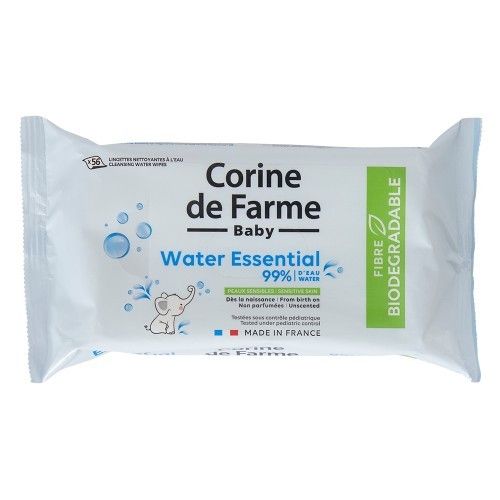 Toallitas Corine De Farme Water Wipes (56 Unidades)