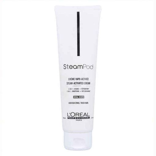 Crema Capilar Alisadora L'oreal Professionnel Paris Steampod 2 En 1 (150 Ml)