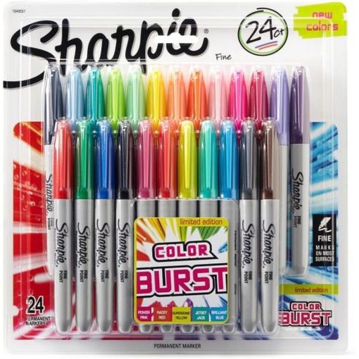 ESTUCHE 20 ROTULADORES SHARPIE FINO SURTIDOS PERMANENTE