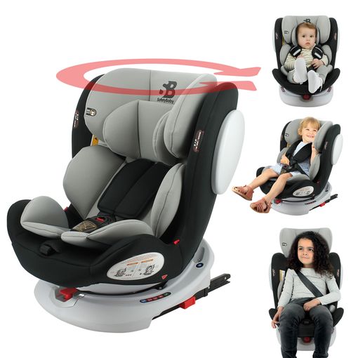 Dato Disfrazado componente Silla De Coche Para Bebe Elevador Seaty 360° Grupo 0/1/2/3 (0-36kg) con  Ofertas en Carrefour | Ofertas Carrefour Online