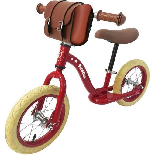 Bicicleta De Equilibrio Retro Con Alforja Para Niños Funbee