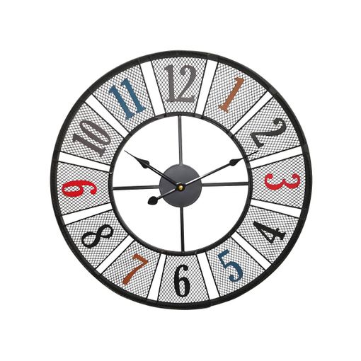 Reloj De Pared Vintage Colorido 60 Cm Vidaxl con Ofertas en Carrefour