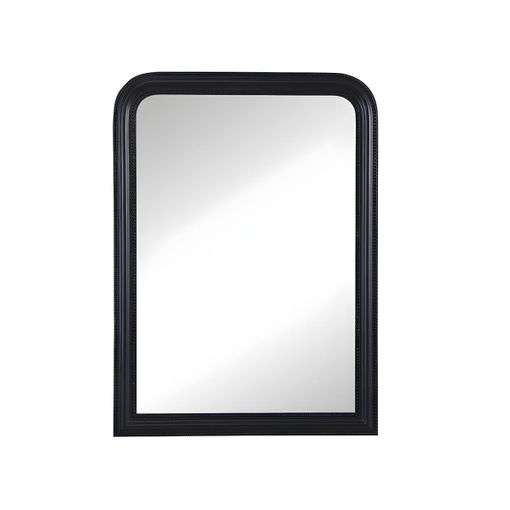 Espejo De Pared Ovalado Picciano Aluminio - 30 X 60 Cm - Negro Mate  [en.casa] con Ofertas en Carrefour