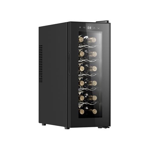 Vinoteca 12 Botellas, Vertical, 32 L, Pantalla LED Control, 5