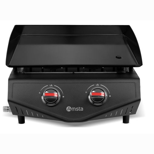 Amsta - Amgr77784 - Plancha De Gas, 2 Quemadores, 5000w con Ofertas en  Carrefour