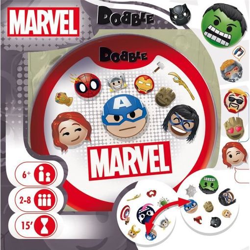 Asmodee Juegos Dobble Marvel Emoji - Juego De Mesa con Ofertas en Carrefour