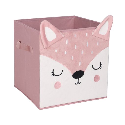 Caja de Almacenaje con Tapa Infantil Animales Plástico 22 L 30 x 23,5 x 40  cm (12 Unidades) 