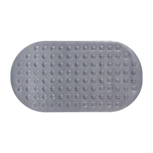 Alfombra Ducha Antideslizante Pvc Gris Ovalada 68x37cm con Ofertas en  Carrefour